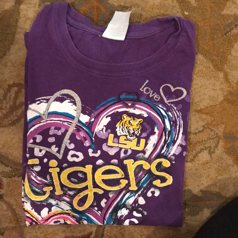 LSU short sleeve T-shirt